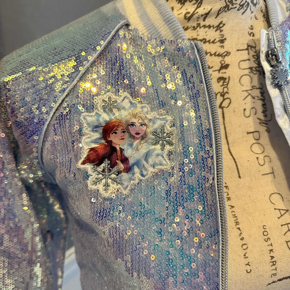 Frozen sparkle jacket
